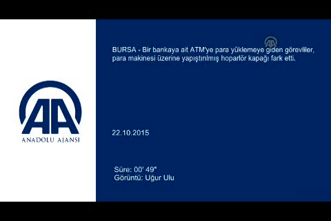 Bursa'da cep telefonu bataryası ve kamerayla ATM dolandırıcılığı