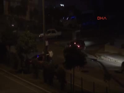 Kaza yapan alkollü sürücü polise zor anlar yaşattı
