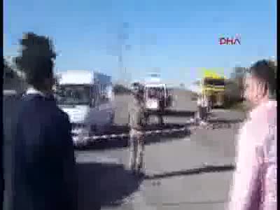 Kefeni giydim hazırım' yazdıktan sonra ayrıldığı eşini öldürüp intihar etti
