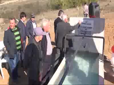 Edirne Valisi törenle yalak  açtı