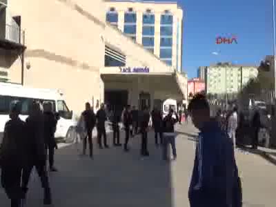 PKK'lı cenazesinde gerginlik