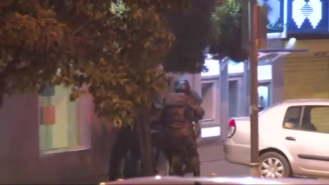 Rehineleri kurtarma operasyonu kamerada!