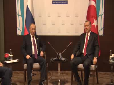 Erdoğan, Putin ile görüştü