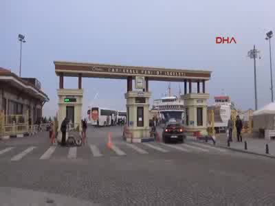 Çanakkale Boğazı'nda deniz ulaşımına sis engeli