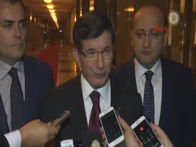 Davutoğlu, Meclis Başkanlığı Seçimi'nin ardından açıklama yaptı