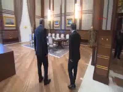 Erdoğan, Davutoğlu'nu kabul etti