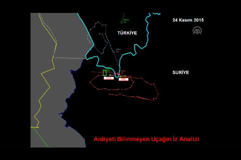 TSK, düşürülen uçağın iz analizini paylaştı