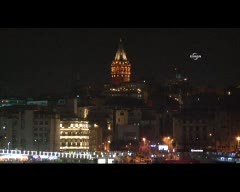 İstanbul turuncuya büründü