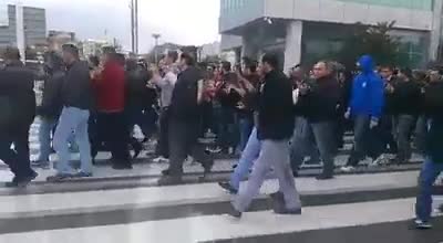 Reno işçileri eylemde