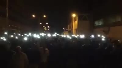 Bursa Reno işçilerinin gece eylemi