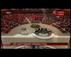 Tanrıkulu, Tahir Elçi'yi anlatırken 'lanet olsun' diyerek kürsüyü terk etti