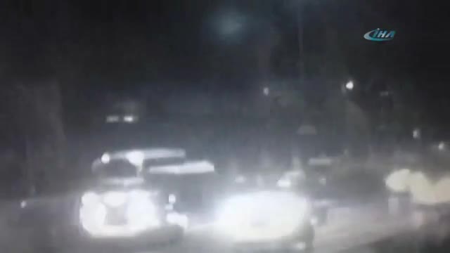 İşte patlama anı !