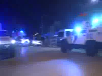 Polis merkezine yakın noktada çıkan silahlı kavga saldırı olduğu zannedilince panik yaşandı