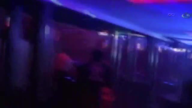Eğlence mekanlarına polis baskını kamerada
