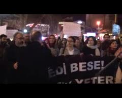 Güneydoğu'daki sokağa çıkma yasakları Bursa'da protesto edildi