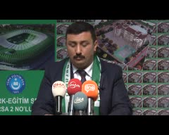 "Timsah Arena Bursa'nın geleceğini çaldı!"