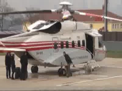 Cumhurbaşkanı Erdoğan helikopterle Bursa'ya geldi