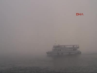 Marmara'da sis etkili oluyor