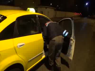 Ticari takside 9 kilo esrar ele geçirildi