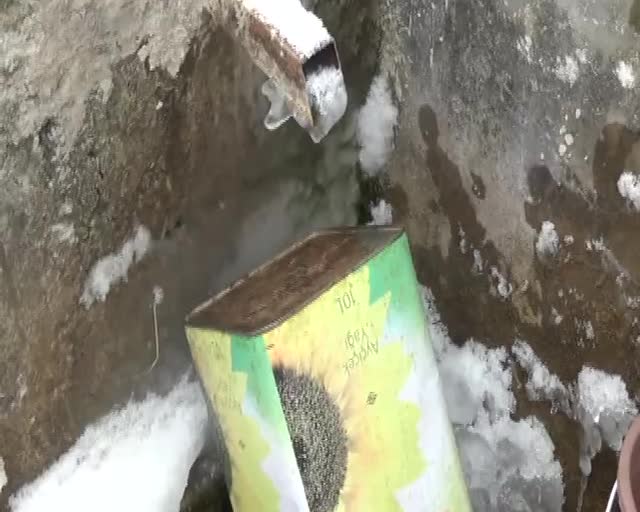 Bursa'da lağımlar dondu, su boruları patladı!