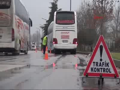Kazaların ardından Bursa'da otobüslere sıkı denetim