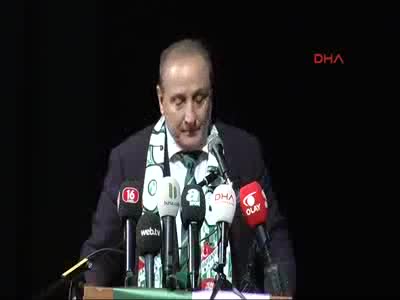 Bursaspor Kulübü'nün başkan adayı Timur Noyan projelerini açıkladı
