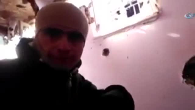 Şehidin son görüntüleri: Allah yardımcımız olsun