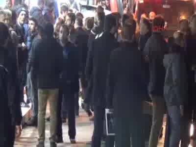 Bursa'da tente yüzünden ortalık savaş alanına döndü