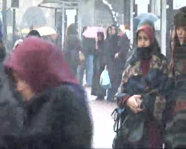 Bursa'da kar yağışı başladı!