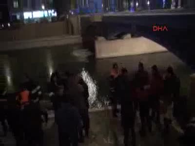 Porsuk Çayı'na düşen 2 gençten biri kurtuldu diğeri boğuldu