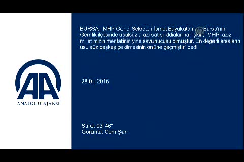 Bursa Gemlik'te usulsüz arazi satışı yeniden gündemde!