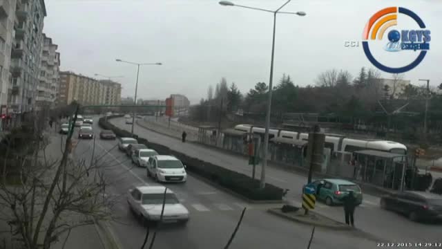 Feci kazalar böyle görüntülendi