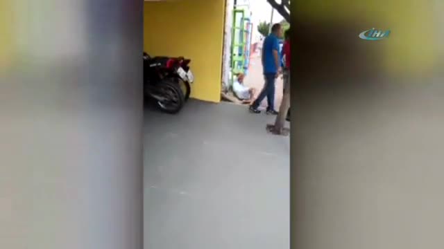 Hırsız sokak ortasında infaz edildi