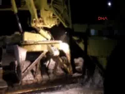 Yoğun kar yağışı Bursa çevresini de etkiledi