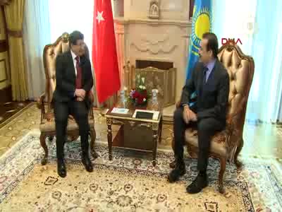 Başbakan Davutoğlu Kazakistan Başbakanı ile görüştü