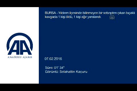 Bursa'da enişte-kayınbirader kavgasını ayırmak isterken öldürüldü