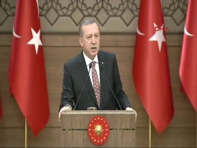 Erdoğan: Ey Amerika, bizimle beraber misiniz yoksa bu terör örgütü PYD ve YPG'yle mi berabersiniz?