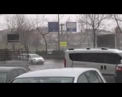 Şiddetli lodos yerini yağmura bıraktı