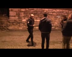Topkapı surlarında bomba paniği