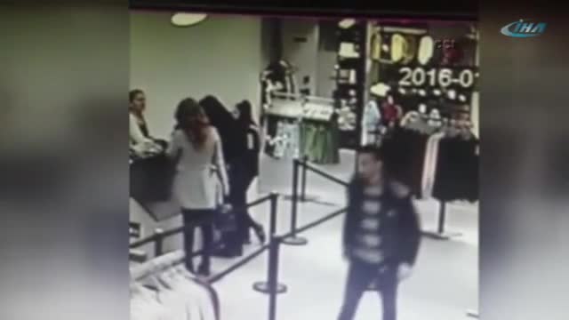 Önce kameralara sonra polise yakalandı