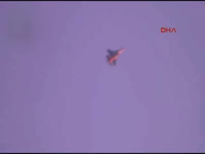Rus uçaklarının Halep bombardımanı böyle görüntülendi