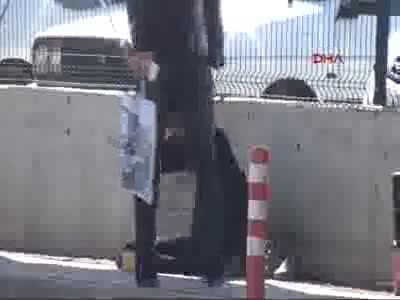 Engelli dilenci polisi görünce iyileşti