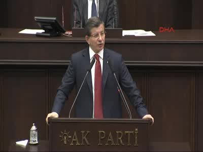 Başbakan Ahmet Davutoğlu grup toplantısında konuştu