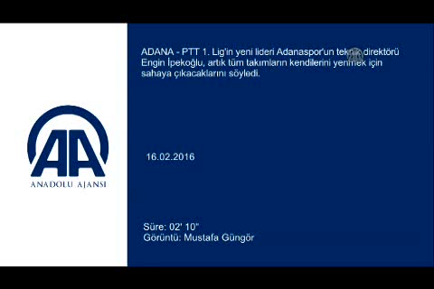 İpekoğlu: "Adanaspor lider olduktan sonra hedef haline geldi"