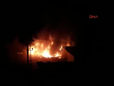 Nusaybin'de PKK'lılar yine okul binası yaktı