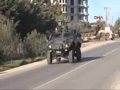 Sınır bölgesine askeri sevkiyat