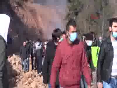 Artvin Cerattepe'de polis müdahalesi başladı