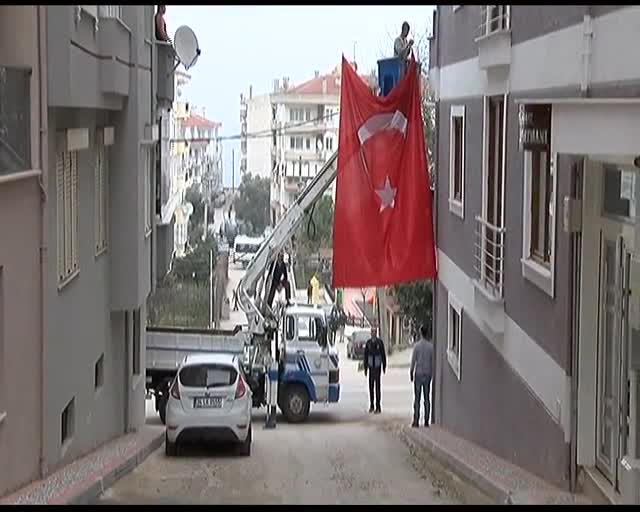 Şehit ateşi Bursa'yı yaktı!