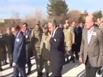 İdil şehitleri için Şırnak'ta uğurlama töreni