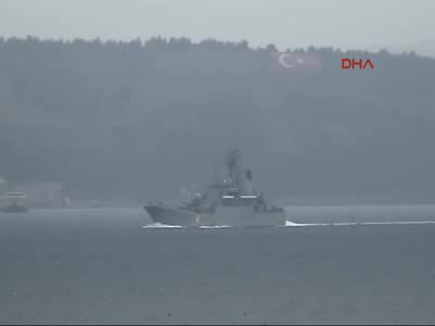 Rus savaş gemileri Akdeniz'e iniyor